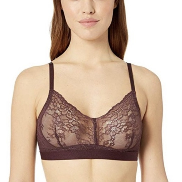 SPANX Other - Spanx Spotlight On Lace Bralette In Garnet Purple Size Large